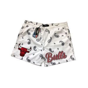 Chicago Bulls Pro Standard Paisley Woven Shorts Men’s Size XL